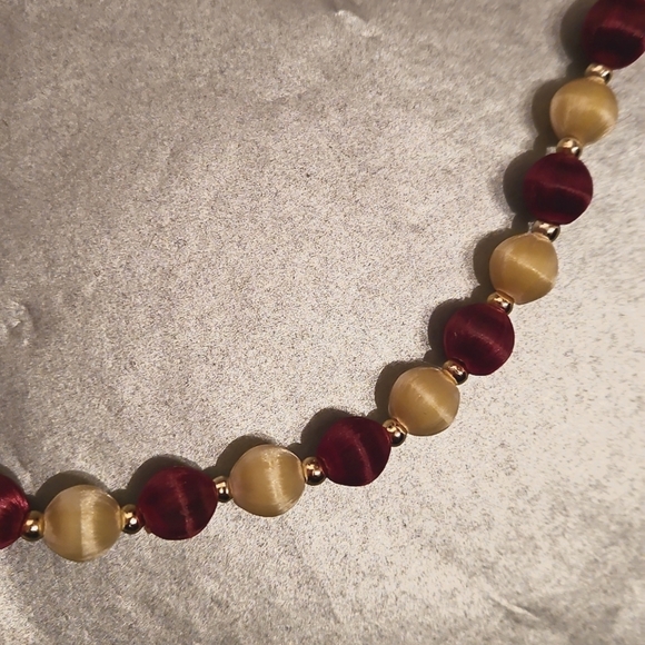 Set of FOUR (4) Vintage Colorful Beaded Necklaces, excellent condition - Picture 2 of 5